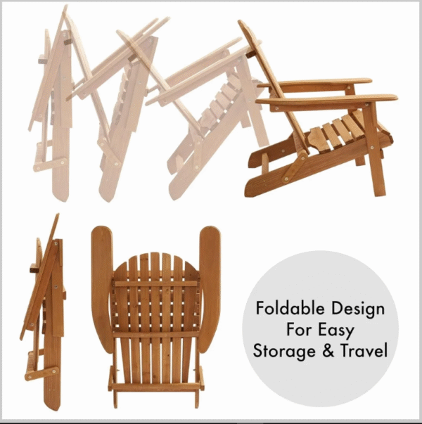 Silla plegable Adirondack - Image 3