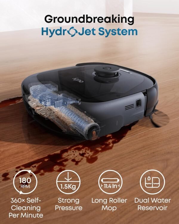 eufy E28 Pro Omni with PDC + Replacement Filter for Base Station, Noise Reduction - Image 2